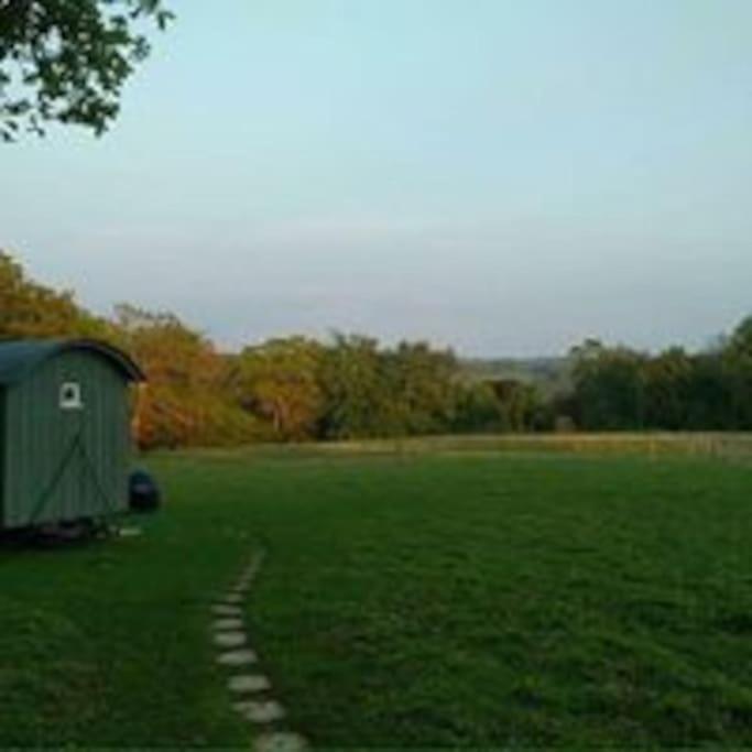 Skylark Shepherds Hut رويال تونبريدج ويل المظهر الخارجي الصورة